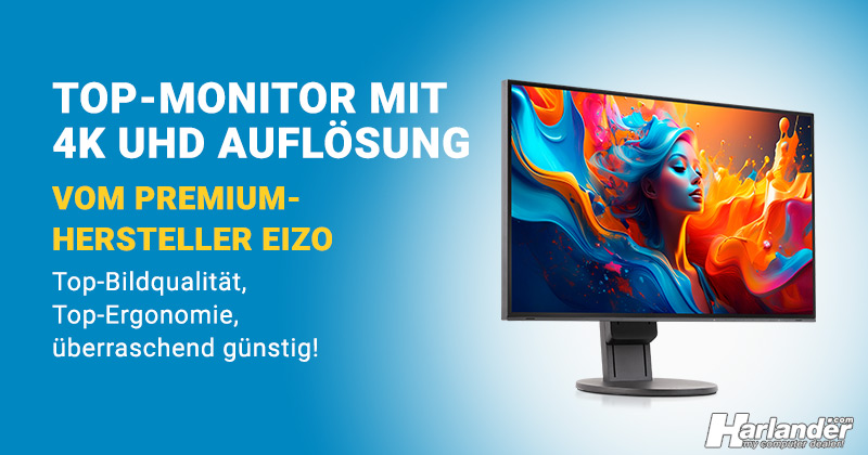 Spitzen-Monitor vom Premium-Hersteller Eizo – 4K UHD zum günstigen Preis