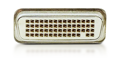 Grafikkarte anschließen: DMS-59 überträgt über einen einzigen Anschluss zwei DVI- oder VGA Signale