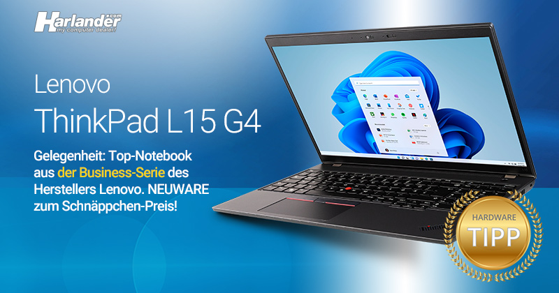 Das Lenovo ThinkPad L15 G4 – Neuware zum Schnäppchen-Preis