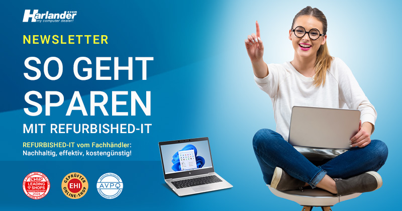 Refurbished-IT für Home-Office, Schule und Studium im Angebot: günstig, effektiv und mit Gewährleistung!